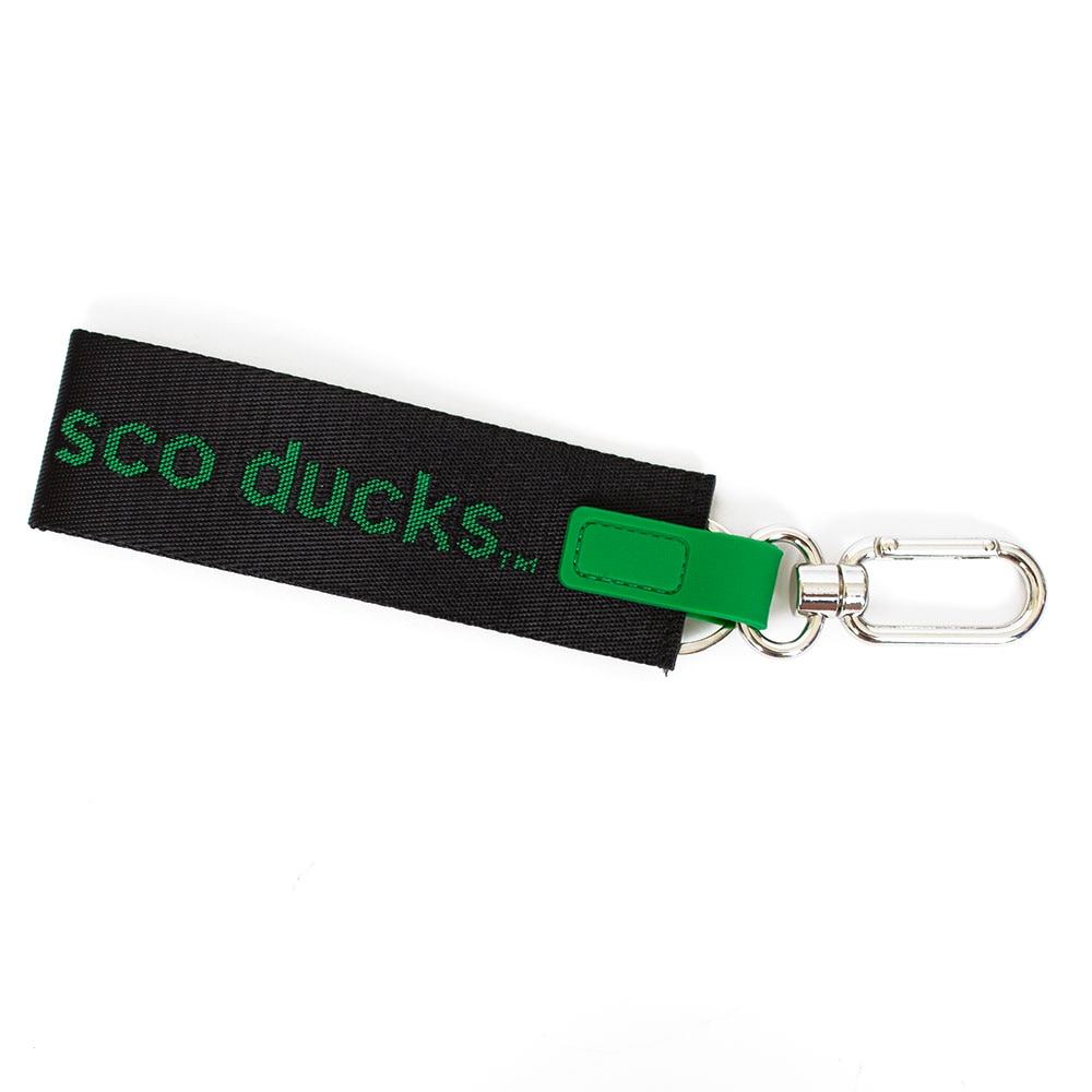 Sco-Ducks, Neil, Black, Keychain/Keytag, Nylon, Gifts, Lily, Mighty Oregon, Key Strap, 960316